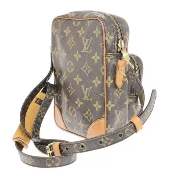 LOUIS VUITTON Amazon Crossbody Shoulder Bag Monogram Leather BN - Picture 4 of 16